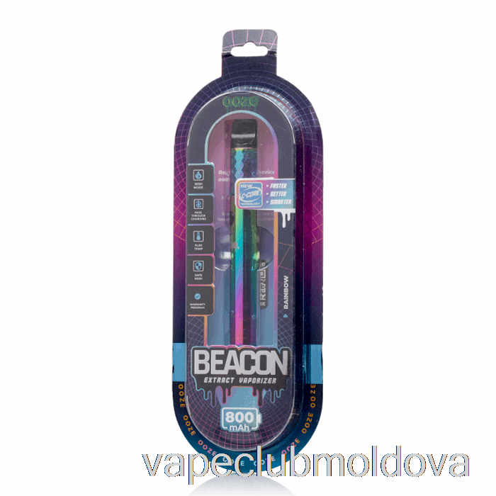 Vape Pod Kit Ooze Beacon Extract Vaporizator Curcubeu